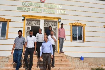 Direkçi Abidin Sosyal Tesisini yerinde inceleyerek yetkililerden bilgi aldı