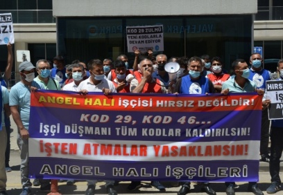 Direniş işçiler lehine kazanımla sonuçlandı