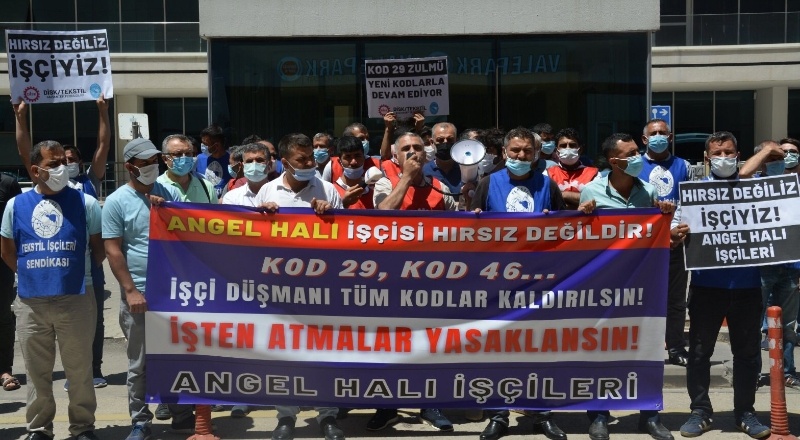 Direniş işçiler lehine kazanımla sonuçlandı