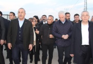 Dışişleri Bakanı Çavuşoğlu iftarını depremzedelerle yaptı
