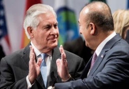 Dışişleri Bakanı Mevlüt Çavuşoğlu, ABD Dışişleri Bakanı Rex Tillerson ile telefonda görüştü.