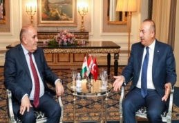 Dışişleri Bakanı Çavuşoğlu, IKBY Başbakan Yardımcısı Talabani ile görüştü