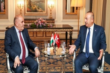 Dışişleri Bakanı Çavuşoğlu, IKBY Başbakan Yardımcısı Talabani ile görüştü
