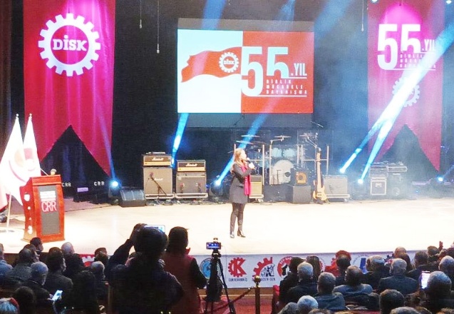 DİSK 55. yaşını kutluyor: Hiç eğilip bükülmedi