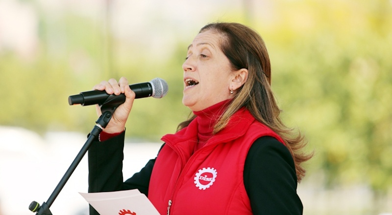 DİSK Genel Başkanı Arzu Çerkezoğlu: OHAL Komisyonu, Anayasa’yı ihlal etmiştir