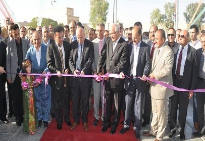 Divan Land Mobilya Merkezi’ni Erbil Valisi açtı