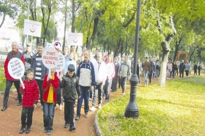 &#039;&#039;Diyabeti Durduralım&#039;&#039; yürüyüşü yapıldı