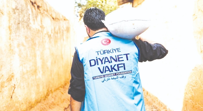 Diyanet Vakfı, topladığı 1 milyarlık TL'lik bağışın 959 milyon lirasını harcadı