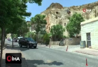 Doğa harikası üzerine asansör