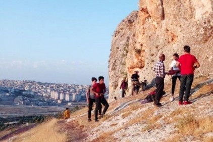 Doğa ile iç içe spor yapıp stres atıyorlar