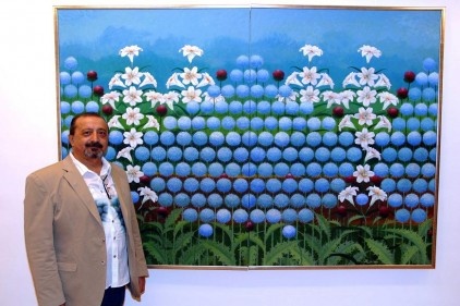 Doğada görüp şehirde göremediğimiz yabani dikenler resimlerle evselleşti