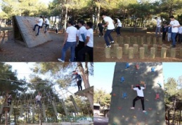 Doğal ortamda oyun oynayarak stres atıyorlar