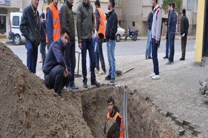 Doğalgaz borusu patladı 