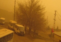 Doğuya kar, bize toz ve çamur yağacak
