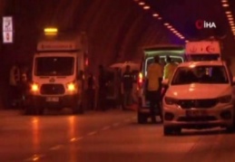 Dolmabahçe Tüneli'nde feci motosiklet kazası: 1 ölü