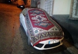 Doluya karşı halı ve kilimli koruma 