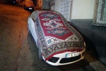 Doluya karşı halı ve kilimli koruma 