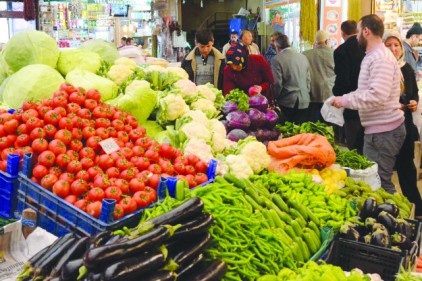 Domates ve biber fiyatları yüzde 40 arttı