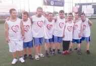 Down Sendromlu Gençler Futbol Takımı ödüllendirildi