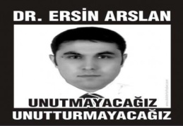 Dr. Ersin Arslan ölüm yıldönümünde anıldı 