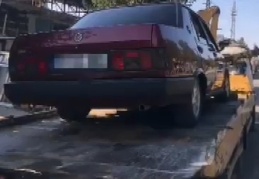 Drift atan sürücüye 6 bin lira ceza