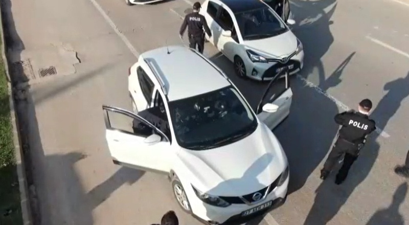 Drone destekli denetim yapıldı