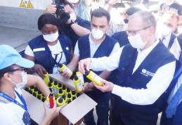 DSÖ Avrupa Bölgesi Direktörü Dr. Hans Kluge Suriye sınırında