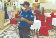 Düğün salonlarında korona virüs denetimi