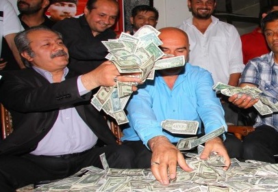 Düğünlerdeki sahte dolara tepki