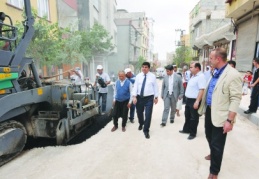 Dülük Caddesi yenileniyor