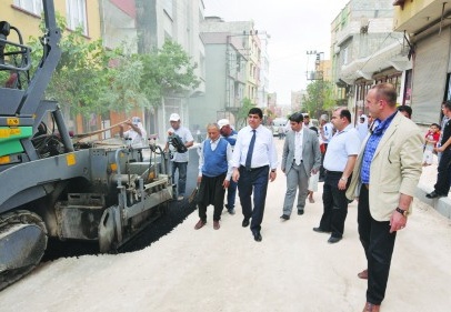 Dülük Caddesi yenileniyor