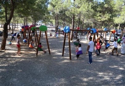 Dülük Parkı’na 300 bin kişi geldi