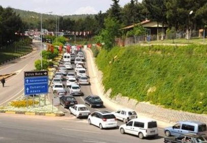 Dülük trafiği konusunda vatandaşları uyardı