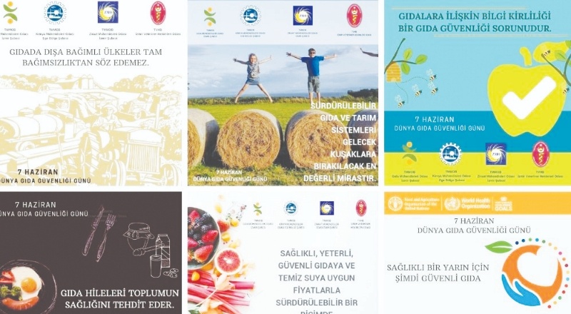 Dünya gıda güvenliği günü: Sağlıklı bir yarın için şimdi güvenli gıda”