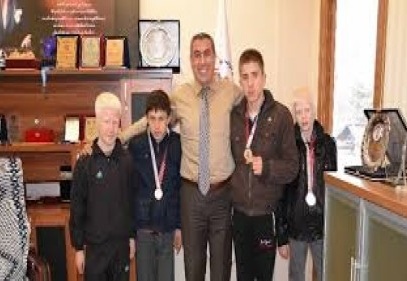 Dünya Görme engelliler Yüzme müsabakalarında engelleri aşma sözü verdiler