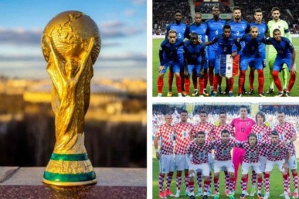 Dünya Kupası&#039;nda Fransa ve Hırvatistan Finalde 
