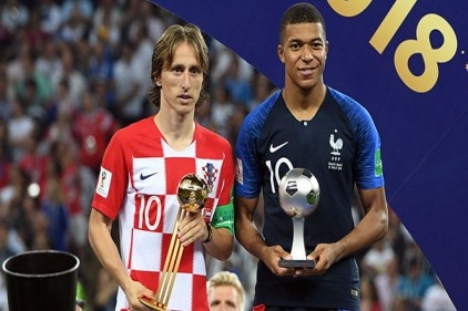 Dünya Kupası&#8217;nın en iyi oyuncusu Luka Modric
