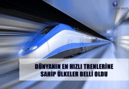 Dünyadaki hızlı tren hattı uzunluğunun yüzde 60’ı Çin’de 