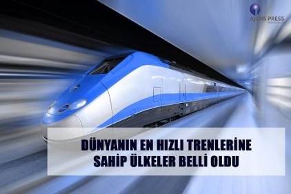 Dünyadaki hızlı tren hattı uzunluğunun yüzde 60’ı Çin’de