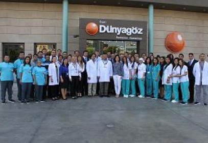 Dünyagöz’den Gaziantep’e 75 yataklı, otel konforunda hastane