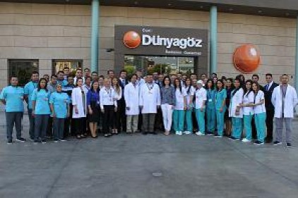 Dünyagöz&#8217;den Gaziantep&#8217;e 75 yataklı, otel konforunda hastane