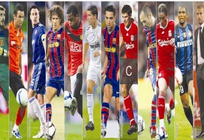 Dünyanın önemli futbolcuları forma giydi
