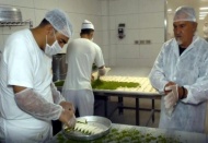 Dünyanın ünlü şefleri baklava imalathanesinde