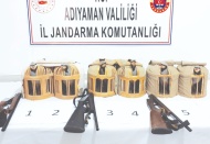 Durdurulan araçta 7 keklik ele geçirildi