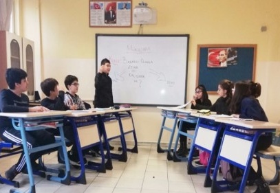 Düşüncelerini ifade etme ve savunma becerisi kazandılar