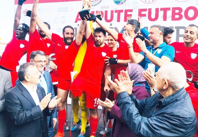 EAFF Avrupa Ampute Futbol Şampiyonlar Ligi Gaziantep'te oynanacak