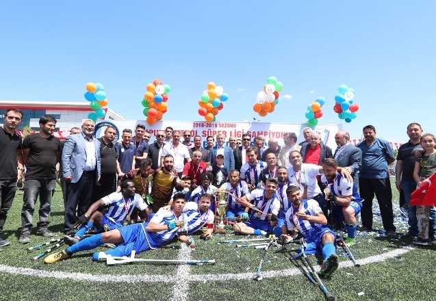 EAFF Avrupa Ampute Futbol Şampiyonlar Ligi heyecanı yaşanıyor