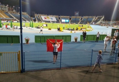 Eda Tuğsuz cirit atmada dünya üçüncüsü oldu