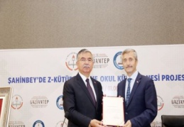 Eğitime destek için ilk kez teşekkür beratı verildi