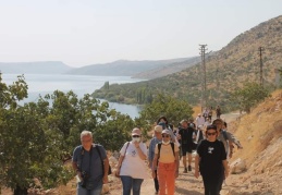 Ehneş-Rumkale arasındaki Roma yolu kalıntıları fotoğraflandı
